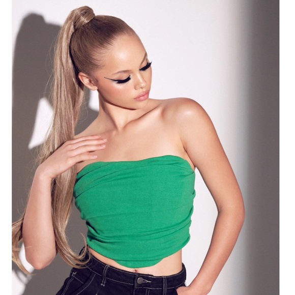 Rib Knit Corset - Picture 1 of 3